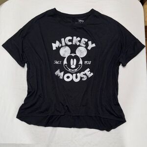 Disney Black Mickey Mouse size XL Kids T-Shirt